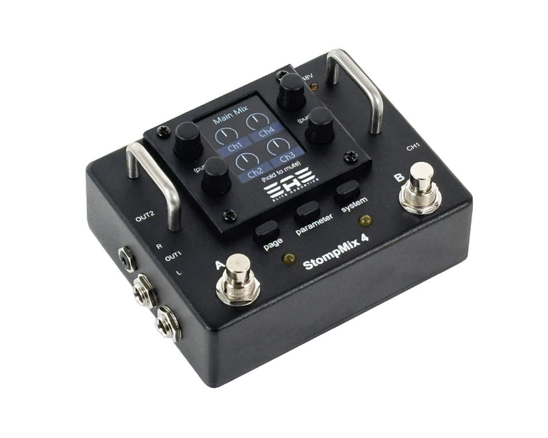 StompMix 4 - Four Channel Digital Mixer Pedal