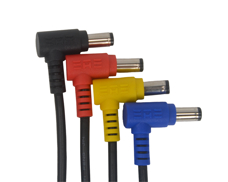 DC to DC 18" cables for power supply - Reverse Polarity for StompMix 4 etc. (International)