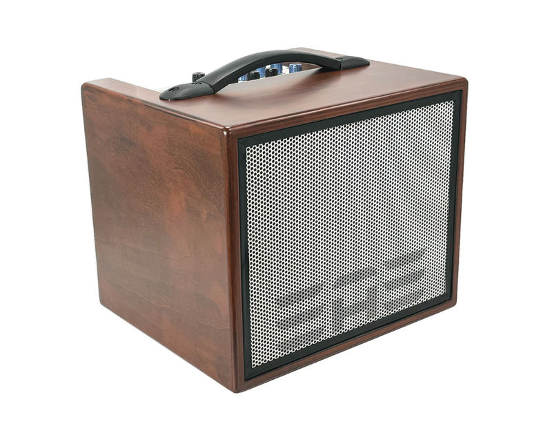 Elite Acoustics "EAE" A1-8 Acoustic Guitar/3 Chan Amplifier with LFP Battery - Wood