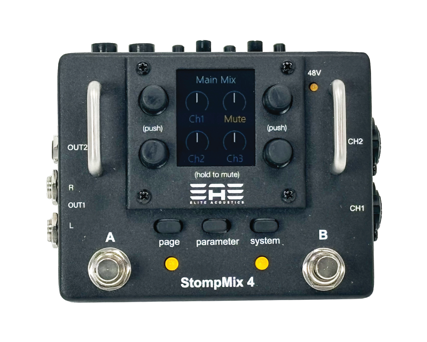 Elite Acoustics StompMix X4 Pedal Mixer