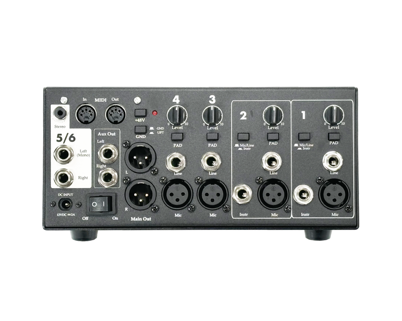 Elite Acoustics (EAE) StompMix X6 Six Digital pedalboard mixer with LFP Battery and Bluetooth