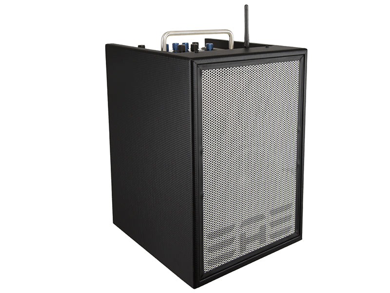 Elite Acoustics "EAE" A4-8 MKII 80 Watt Lithium Battery Powered Acoustic Amplifier with 4 chan/effects and Bluetooth®