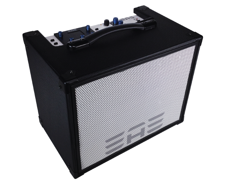 Elite Acoustics "EAE" D6-58 120 Watt Acoustic Guitar and Vocal Amplifier with Lithium Battery and Bluetooth  - with 6 channel Digital Mixer