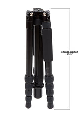 Sunburst Gear CTS1-BLK Compact Tripod Speaker Stand (Black)